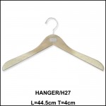WOODEN HANGER CLOTHES / PENYANGKUT BAJU HANGER KAYU (THICK VERSION) NEW 10 PCS